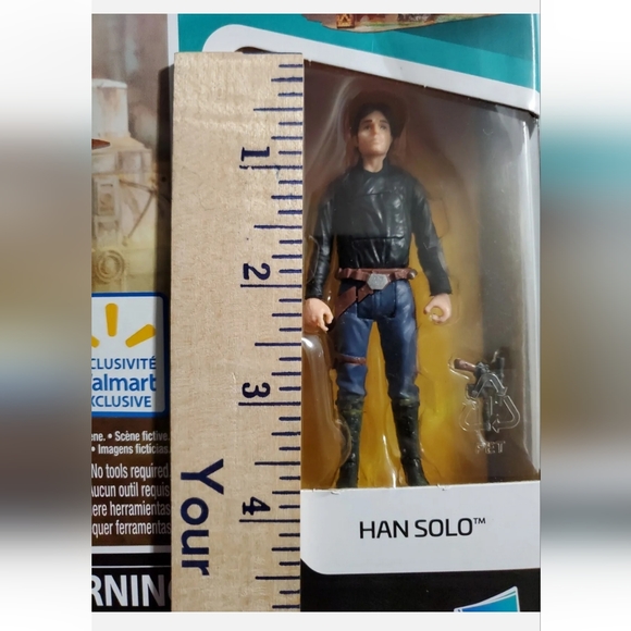 : * Star Wars Story Force Link 2.0 Kessel Mine Escape Han Solo Figure damage box - Picture 10 of 11